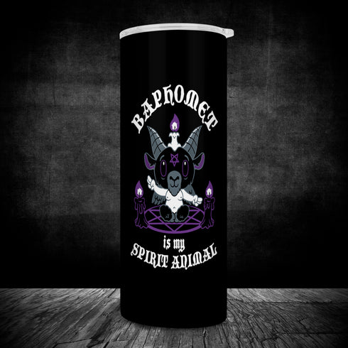 Baphomet Is My Spirit Animal Tumbler
