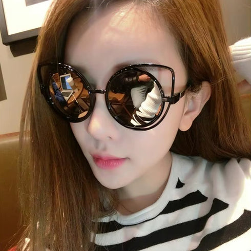 Cat Eye Avant Garde Sunglasses Mirror