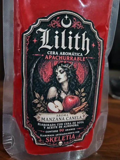 Cera Aromática Apachurrable Lilith - Manzana Canela