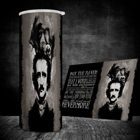 Edgar Allan Poe Poem Tumbler
