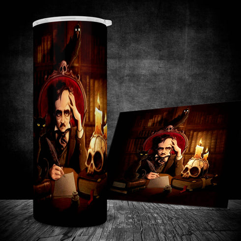 Inside the Mind of Edgar Allan Poe Tumbler