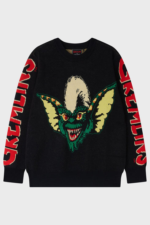 Gremlin Stripe Knit Sweater Unisex