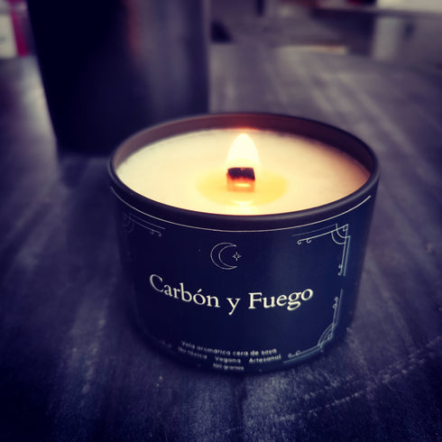 Vela Aromática - Tabaco Vainilla - Colección Noche Eterna