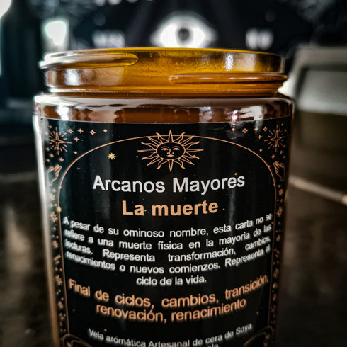 Vela Aromática - LA MUERTE - Colección Tarot