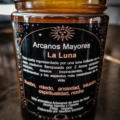 Vela Aromática - LA LUNA - Colección Tarot