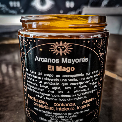 Vela Aromática - EL MAGO - Colección Tarot