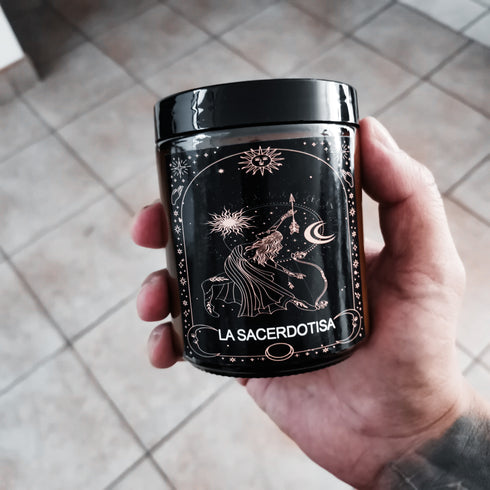 Vela Aromática - LA SACERDOTISA - Colección Tarot