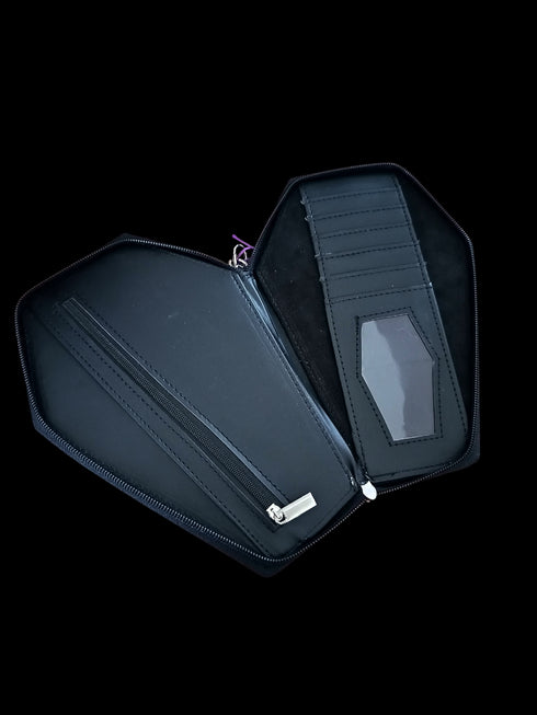 Cartera Ataúd y Pentagrama - Lavanda