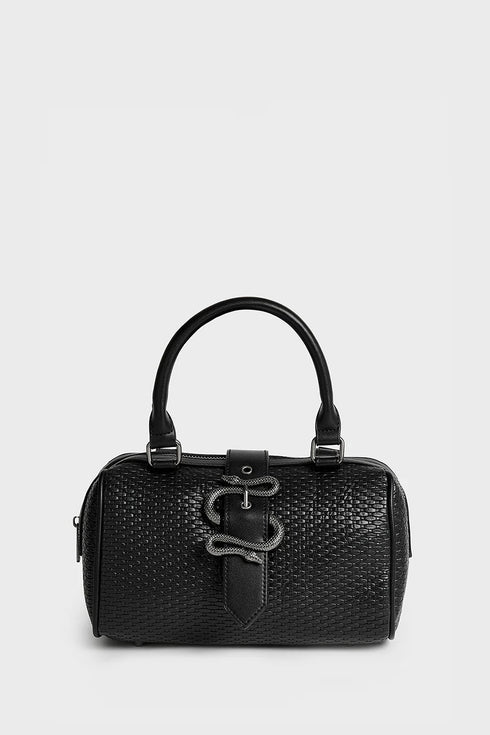 In The Hollow Snake Buckle Bag