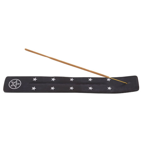 PENTAGRAM WOODEN INCENSE ASH CATCHER