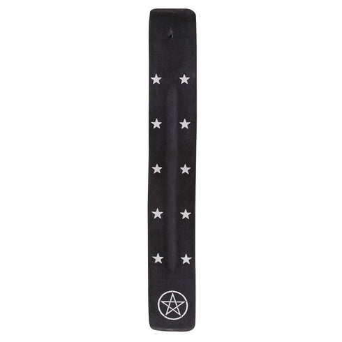 PENTAGRAM WOODEN INCENSE ASH CATCHER