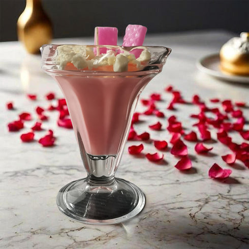 Vela Aromática Malteada de Fresa