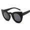 Big Cat Eyes Sunglasses - Mate Black
