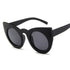 Big Cat Eyes Sunglasses - Mate Black