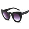 Big Cat Eyes Sunglasses - Black Tinted