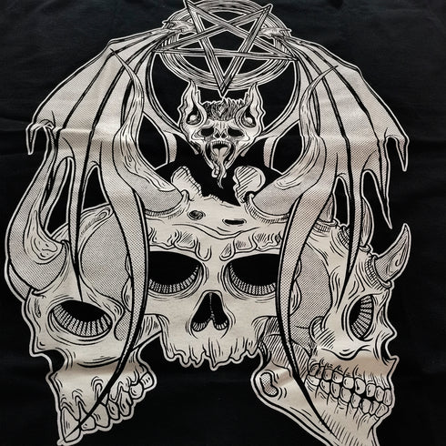 BAT AND PENTAGRAM T-SHIRT