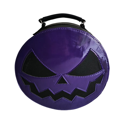 Purple Pumpkin Handbag
