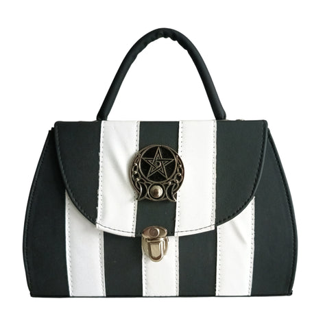 Triple Moon Stripes Handbag