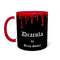 Taza Vampírica Sangrante Dracula Bram Stoker