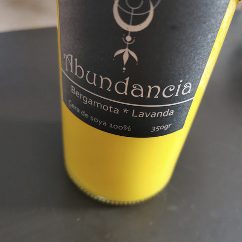 Vela mágica con intención - Abundancia - Colección Rituales