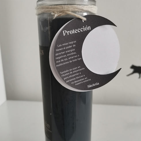 Vela mágica con intención - Protección - Colección Rituales