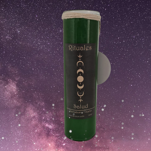 Vela mágica con intención - Salud - Colección Rituales