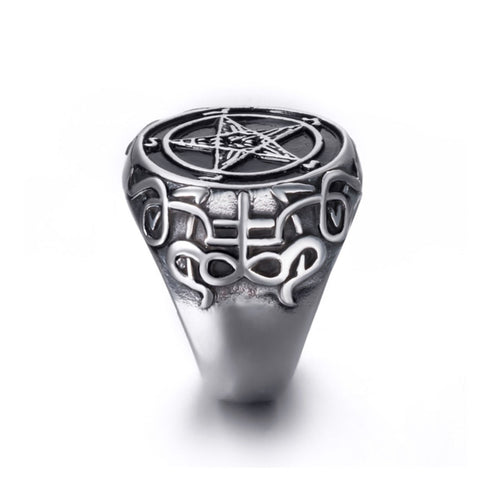 All Hail Baphomet Ring