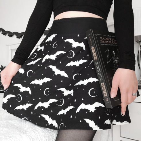 SKATER SKIRT | STARRY MOON BATS