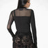 DARK REALITY MESH TOP