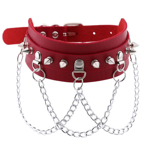 Red Choker CHKR019