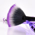 Pro Set Cosmetic Makeup Brushes 10pcs - Purple