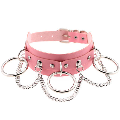 Pink Choker CHKR024
