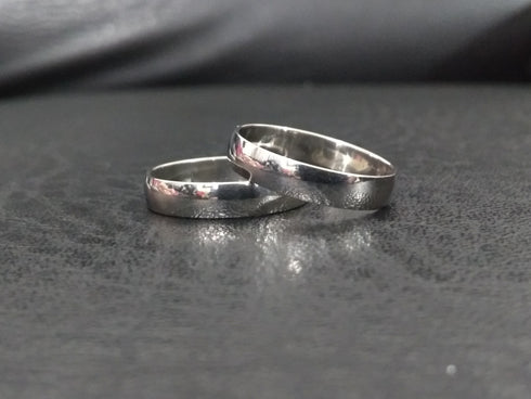 Argolla acero inoxidable slim unisex