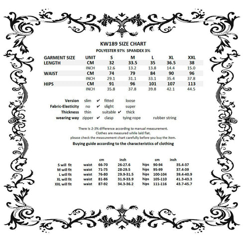 Millennium hottie metal rock heart pink gird skirt KW189