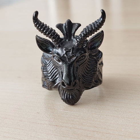 The Goat Black Ring