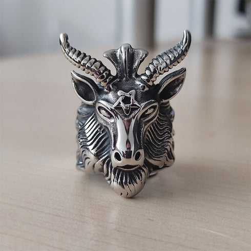 The Goat Silver Ring