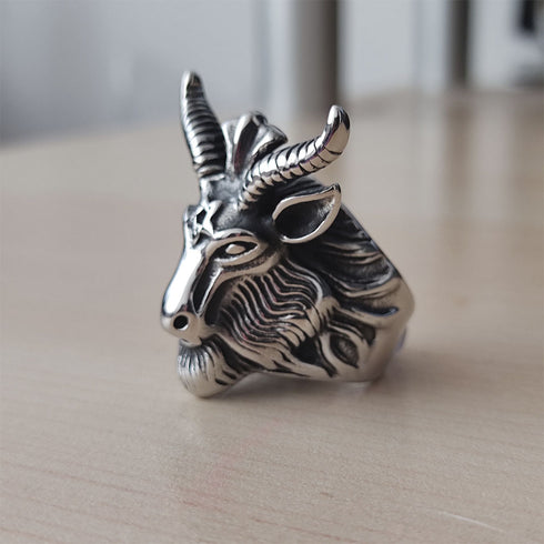 The Goat Silver Ring