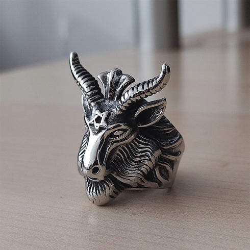 The Goat Silver Ring
