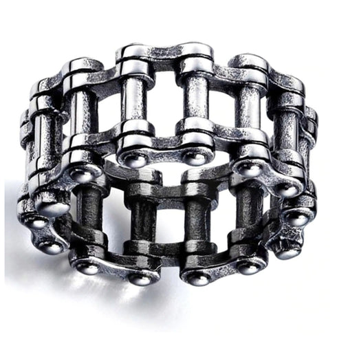 Chain Links Ring