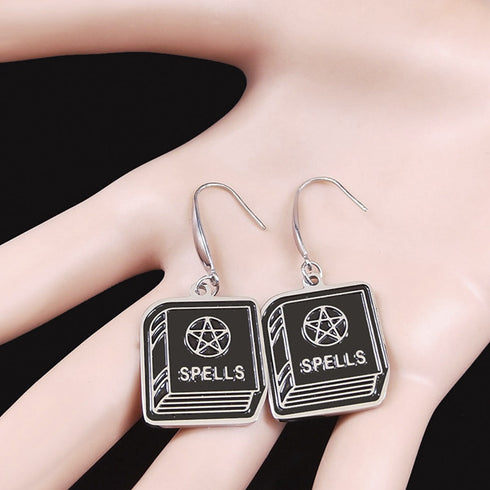 Spell Book Earrings