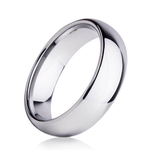 Simple Silver Ring - 6mm