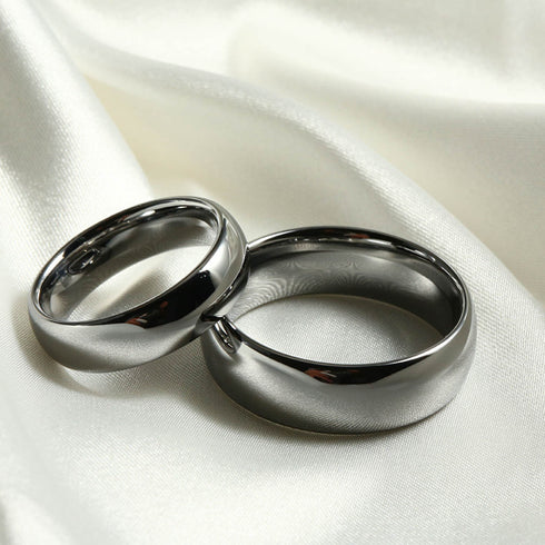 Simple Silver Ring - 6mm