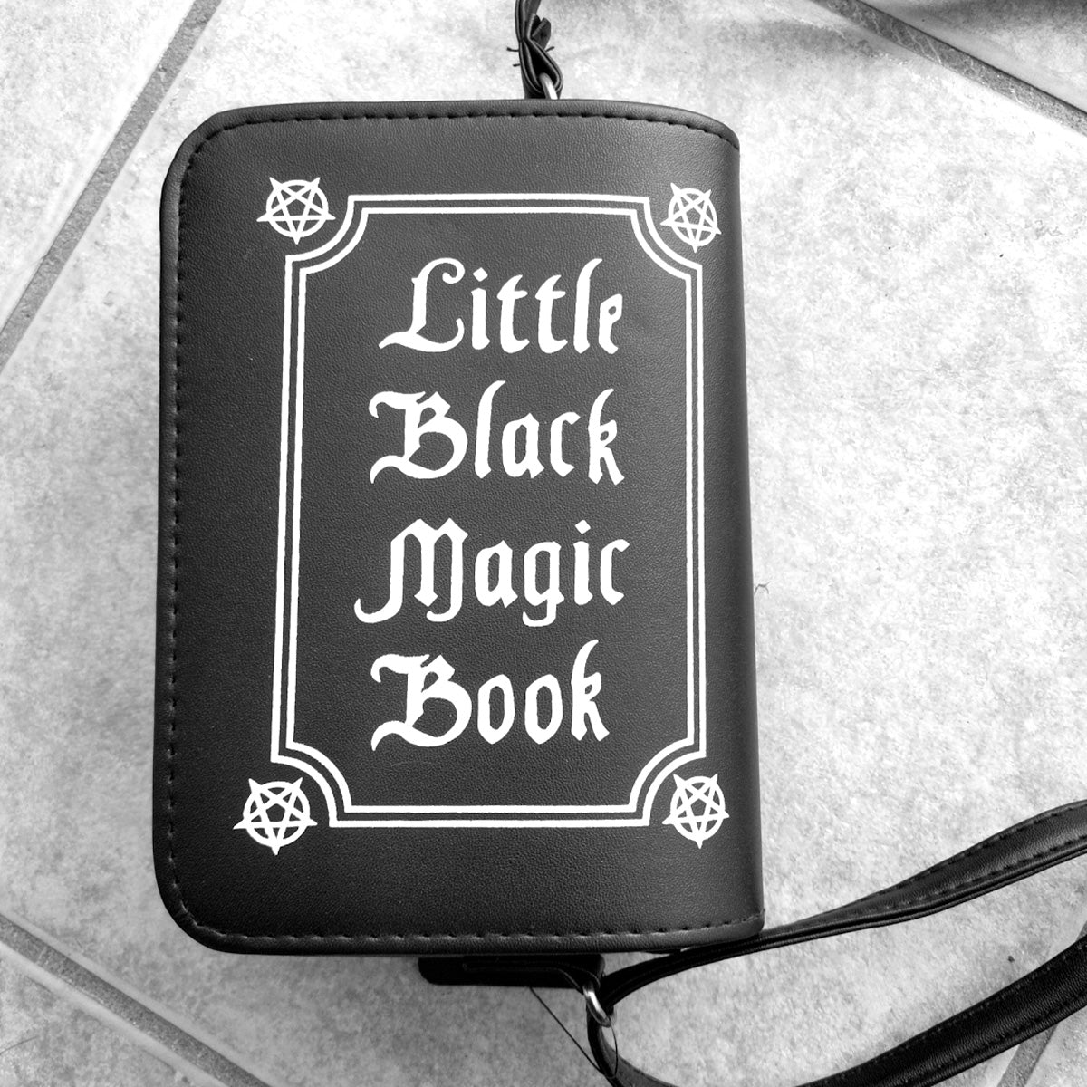 Little black magic book purse best sale